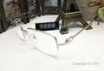 Nice Quality Cartier Replica Glasses / Simple Style / Silver Frame